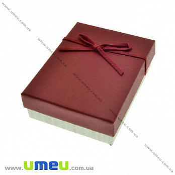 Подарочная коробочка Прямоугольная, 8,5х6,5х3 см, Красная, 1 шт (UPK-023122)