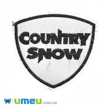 Термоаппликация Country Snow, 7х6,5 см, Светоотражающая, 1 шт (APL-042373)