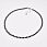 /p58759-choker-cherniy-busini-steklyannie-41-sm/