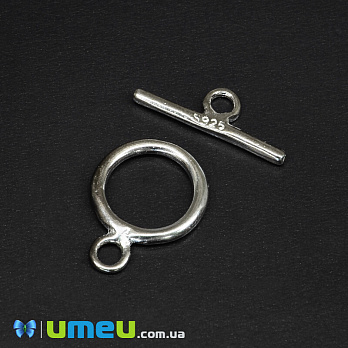 Тогл Срібло (925 проба), 15х11 мм (SER-042647)