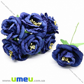 [Архів] Еустома тканинна, 40 мм, Синя темна (DIF-029750)