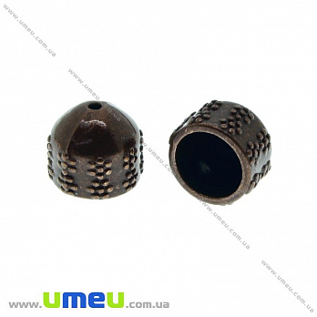 [Архів] Ковпачок металевий, 12х10 мм, Мідь (OBN-031801)