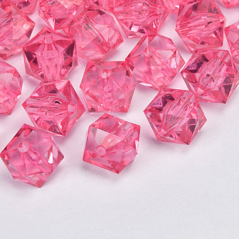 Намистини для сумок ОПТ Акрилові, Куб гранований, 11,5х10 мм, Рожеві (BUS-059941) Намистини для сумок ОПТ Акрилові, Куб гранований, 11,5х10 мм, Рожеві (BUS-059941)