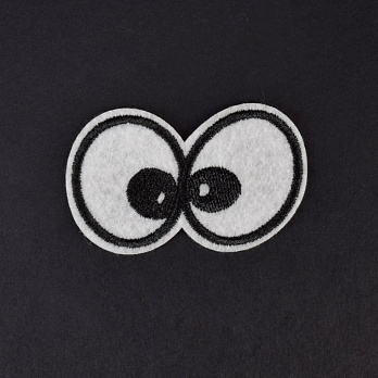 Термоаппликация, Глаза, 6х3,5 см (APL-060129) Термоаппликация, Глаза, 6х3,5 см (APL-060129)