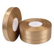 Атласна стрічка, 10 мм, Золотиста (LEN-056735)