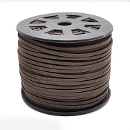Замшевый шнур, 3 мм, Коричневый (LEN-007059)