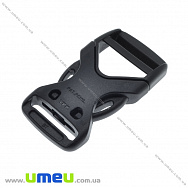 Фастекс ацетал YKK, 25 мм, Чорний (BAG-034670) Фастекс ацетал YKK, 25 мм, Чорний (BAG-034670)