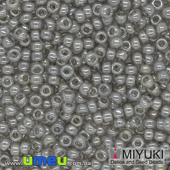 Бисер японский Miyuki круглый RR 11/0 №368, Серый, 5 г (BIS-036677)