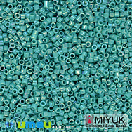 Бисер японский Miyuki Delica 11/0 DB166, Бирюзовый АВ (BIS-047473)