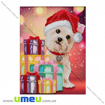 Схема для виш. бісером VDV, Новорічні подарунки Т-942, 32,5х25 см (SXM-032153)