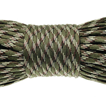 Шнур паракорд семижильный меланж 4 мм, Хаки (LEN-024933)