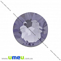 Стразы стеклянные неклеевые SS10 (2,8 мм), Фиолетовые светлые, 10 шт (STR-015188)