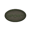 Термоаппликация Sport, 5х3 см, Хаки, 1 шт (APL-053384)