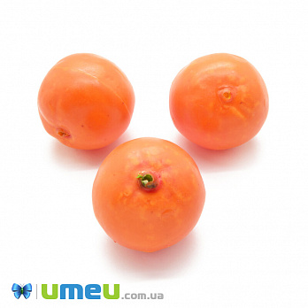 Апельсин, 33х32 мм, Оранжевый, 1 шт (DIF-042845)