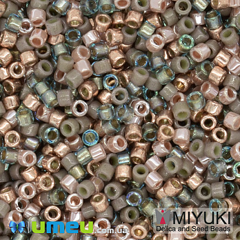 Бісер японський Miyuki Delica 11/0 DBmix51, Різнокольоровий (BIS-045232)