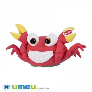 Набор для лепки Paulinda Super Dough 4 в 1 (собака, черепаха, краб, енот) (DIF-043502)