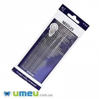 Набір голок для ручного шиття NEEDLES з нитковдівачем, 50 шт (SEW-047731)