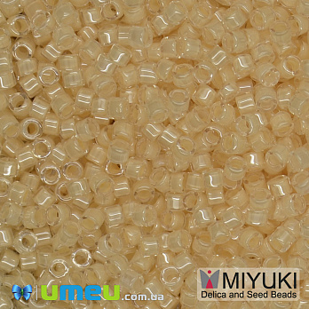 Бисер японский Miyuki Delica 11/0 DB2371, Кремовый (BIS-045427)