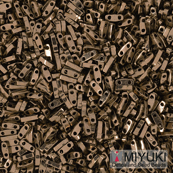 Бісер японський Miyuki QUARTER TILA №457, 5х1,2 мм, Бронзовий (BIS-053273)