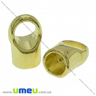 Ковпачок металевий, 19х11 мм, Золото (OBN-022894)