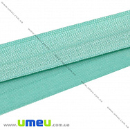 Трикотажна бейка, 15 мм, М'ятна (LEN-018641)