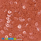Паєтки Італія круглі плоскі, 3 мм, Помаранчеві №3194 Arancione Opaline, 3 г (PAI-039142)