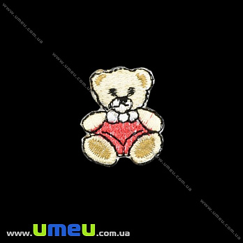 Термоаплікація дитяча Мишка, 3х2,5 см (APL-027741)