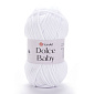 Пряжа YarnArt Dolce Baby 50 г, 85 м, Белая 741 (YAR-061630)