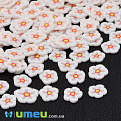 Слайсы FIMO Цветок белый, 5 мм (DIF-044230)