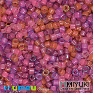 Бисер японский Miyuki Delica 11/0 DB2064, Микс неоновый (BIS-045424)