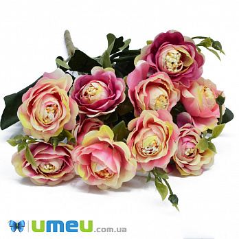 Букет троянд, 35 см, Рожевий (DIF-048319)