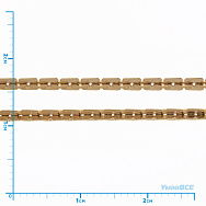Ланцюг з нержавіючої сталі, 2 мм, Золото, 1 м (ZEP-055306)
