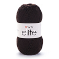 Пряжа YarnArt Elite 100 г, 300 м, Коричнева темна 217 (YAR-025376)
