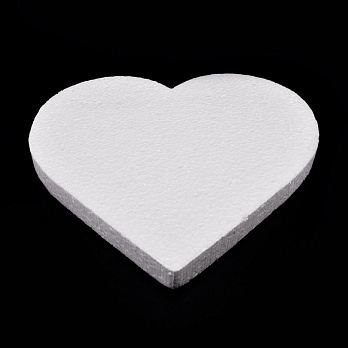 Серце пінопластове, 24х2 см (DEC-051601)
