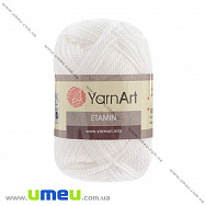 Пряжа YarnArt Etamin 30 г, 180 м, Біла 421, 1 моток (YAR-023033)