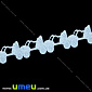 Тесьма тисненая Колясочки, 20 мм, Голубая (LEN-025678)