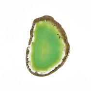 Срез Агата, Зеленый, 62х43 мм (POD-009325) Срез Агата, Зеленый, 62х43 мм (POD-009325)