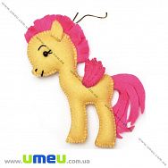 Набор из фетра для создания игрушки, Пони ФН-48, 10х11 см (FLT-034853)