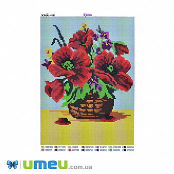 Схема для выш. бісером Юма, Квіти, 25х19 см (UPK-048344)