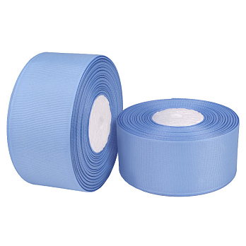 Репсова стрічка, 40 мм, Блакитна (LEN-054870)