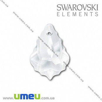 Подвеска Swarovski 6090 Crystal, 16х11 мм, Фигурная, 1 шт (POD-002493)