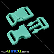 Фастекс пластиковий, 16 мм, бірюзовий (ZAM-018974) Фастекс пластиковий, 16 мм, бірюзовий (ZAM-018974)