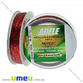 Нить металлизированая Люрекс Adele плоская, Красная, 100 м (MUL-031519)