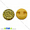 /p21433-pugovica-plastikovaya-na-polunozhke-kruglaya-13-mm-zheltaya/