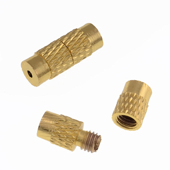 [Архів] Замок гвинтовий, Золото, 12х4 мм (ZAM-055692)