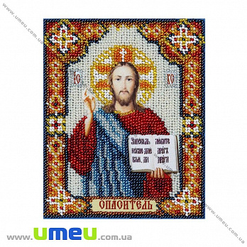Набор для вышивания бисером 12/0 VDV, Исус Христос ТН-552, 12х10 см, 1 набор (SXM-029062)