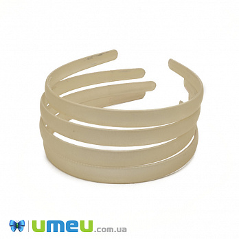 Обруч пластиковий з каучуковим покриттям 2 сорт, 12 мм, Бежевий (OSN-041236)