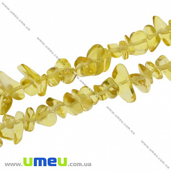 Скол скляний, 5 ~ 8 мм, Жовтий (88-90 см) (BUS-009676)