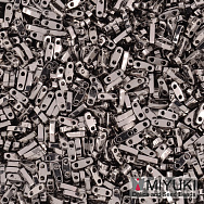 Бісер японський Miyuki QUARTER TILA №190, 5х1,2 мм, Nickel plated (BIS-053343)