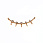 /p55501-konnektor-metallicheskiy-na-5-otverstiy-27x5-mm-kub-cirkoniy-zoloto/
